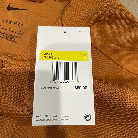 NEW Nike Golf Men's S Dri-Fit NGC‎ Long Sleeve Top DH1266 - Picture 6 of 10